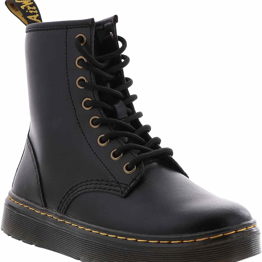 Dr. Martens Black Leather Boots
